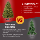 LumiNoel™- Árvore de Natal Premium com LEDs Embutidos.