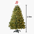 LumiNoel™- Árvore de Natal Premium com LEDs Embutidos.