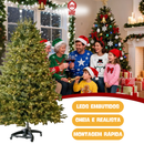 LumiNoel™- Árvore de Natal Premium com LEDs Embutidos.