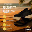 Kit Ferracini Sapatênis Ortopédico + Chinelo Massageador.