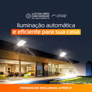 Luminária LED Solar Potência 1000W + Sensor de Movimento e Controle Remoto - 🔥Promoção Fim de Ano🔥