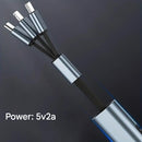 Cabo de carregamento rápido 3 em 1📱